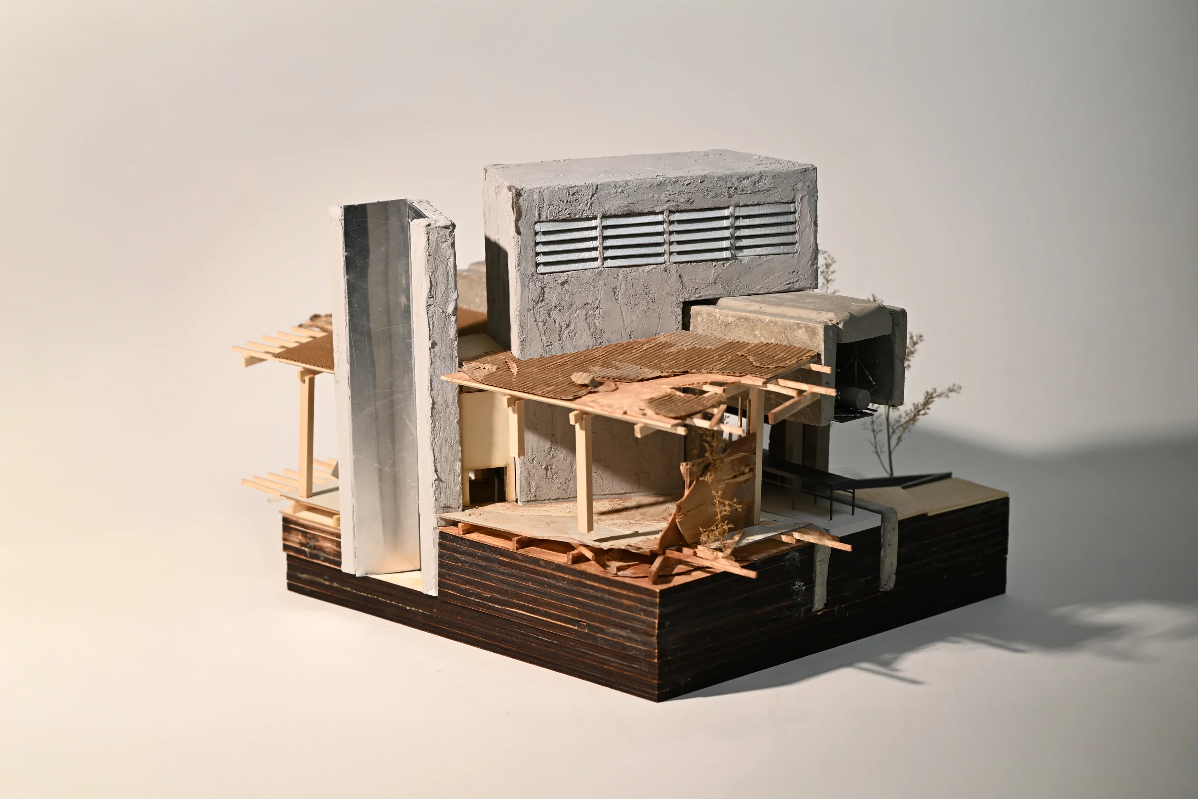 Physical model process photograph